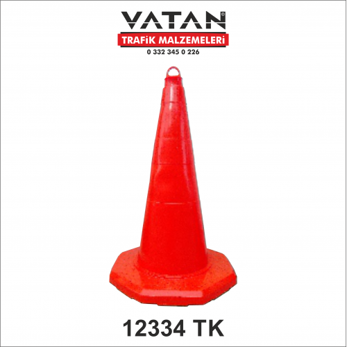 PVC TRAFİK KONİSİ 60 CM PVC TRAFİK KONİSİ 60 CM
