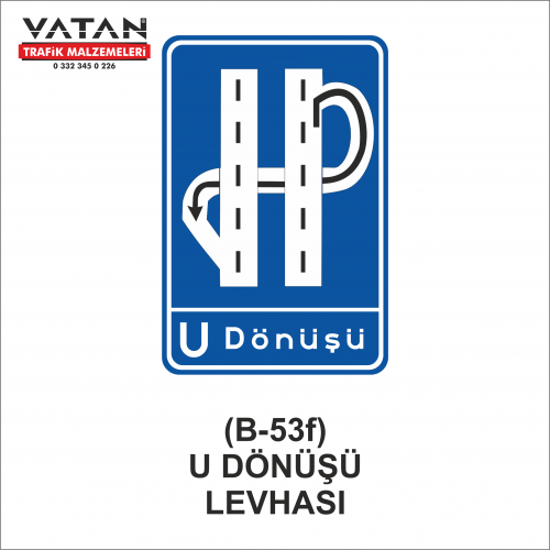 B-53f U DÖNÜŞÜ LEVHALARI B-53f U DÖNÜŞÜ LEVHALARI