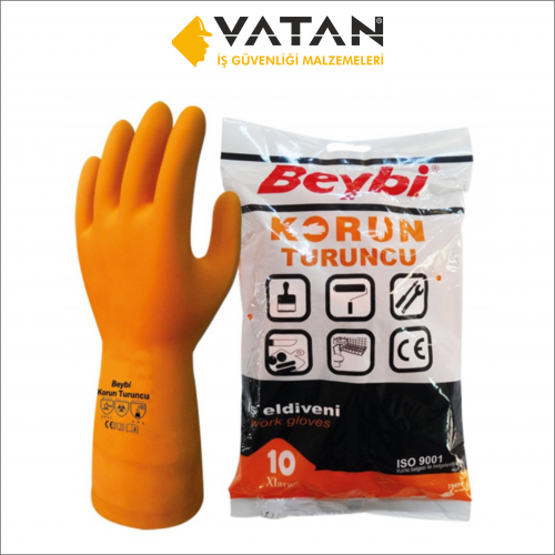 Korun Turuncu İş Eldiveni Korun Turuncu İş Eldiveni