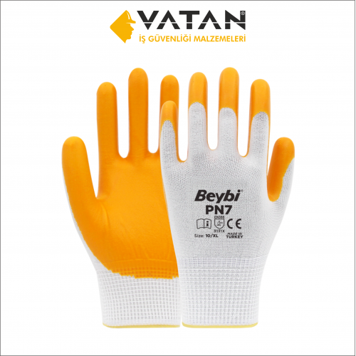 PN7 Polyester Örme Nitril Eldiven PN7 Polyester Örme Nitril Eldiven