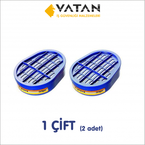 DRAGER X-PLORE A1B1E1K1 FİLTRE 67 38 816 DRAGER X-PLORE A1B1E1K1 FİLTRE 67 38 816