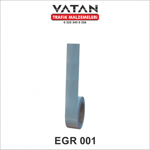 REFLEKTÖRLÜ BANT BEYAZ 5 cm X 30 Metre REFLEKTÖRLÜ BANT BEYAZ 5 cm X 30 Metre