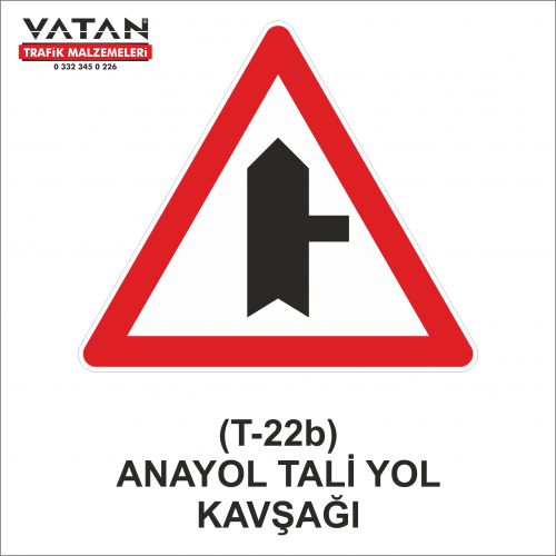 T-22b ANAYOL-TALİ YOL KAVŞAĞI T-22b ANAYOL-TALİ YOL KAVŞAĞI