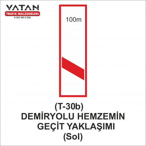 T-30b DEMİRYOLU GEÇİDİ YAKLAŞIM LEVHALARI (Sol) T-30b DEMİRYOLU GEÇİDİ YAKLAŞIM LEVHALARI (Sol)