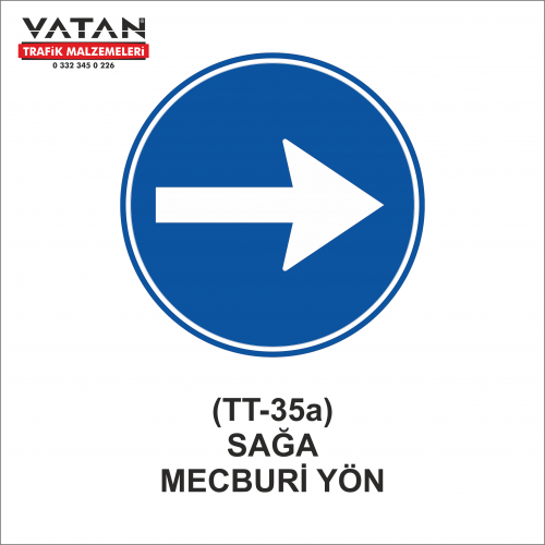 TT-35a SAĞA MECBURİ YÖN TT-35a SAĞA MECBURİ YÖN
