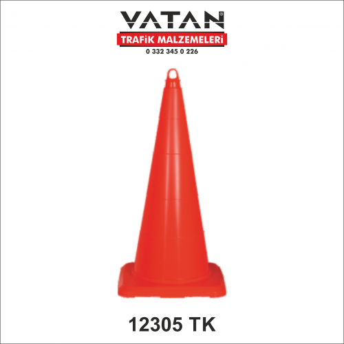 PVC TRAFİK KONİSİ 75 CM