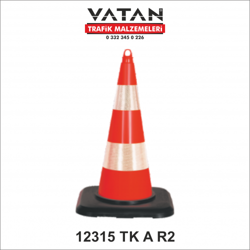 PVC TRAFİK KONİSİ 75 CM