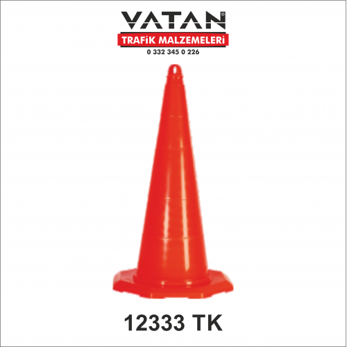 PVC TRAFİK KONİSİ 70 CM