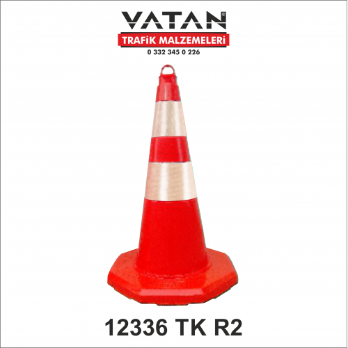 PVC TRAFİK KONİSİ 60 CM