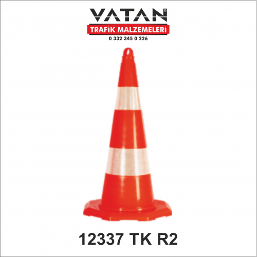 PVC TRAFİK KONİSİ 70 CM