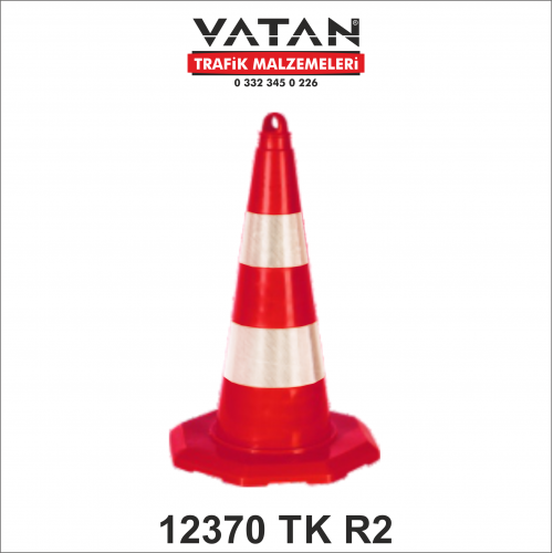 TPE TRAFİK KONİSİ 52 CM