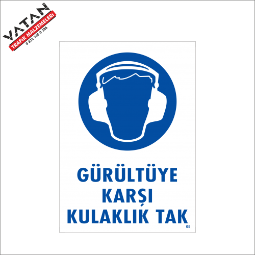 GÜRÜLTÜYE KARŞI KULAKLIK TAK