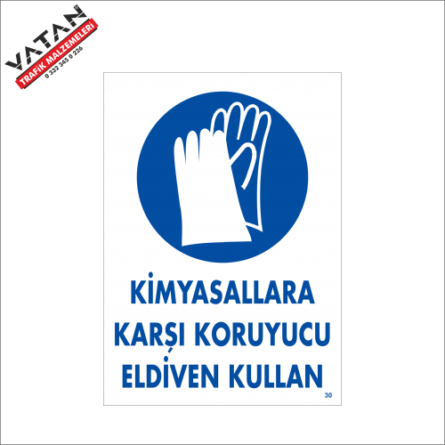 KİMYASALLARA KARŞI KORUYUCU ELDİVEN KULLAN