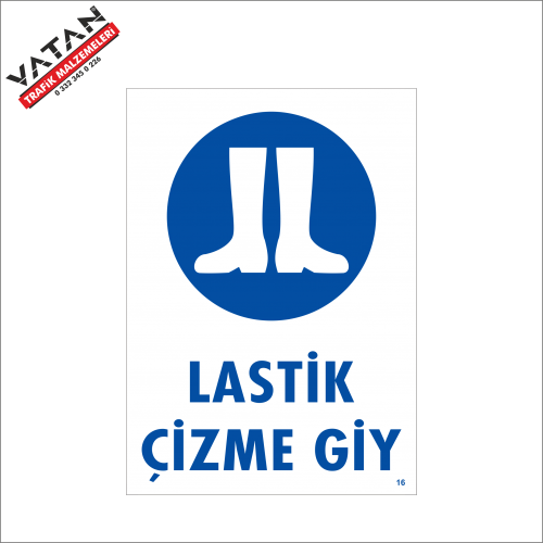 LASTİK ÇİZME GİY