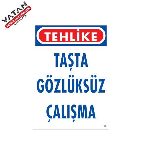 TAŞTA GÖZLÜKSÜZ ÇALIŞMA