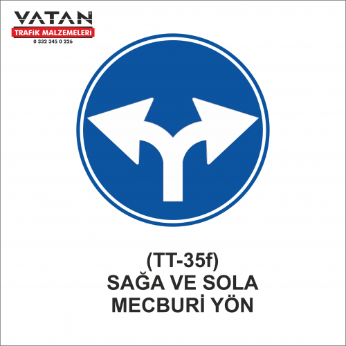 TT-35f SAĞA VE SOLA MECBURİ YÖN