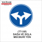 TT-35f SAĞA VE SOLA MECBURİ YÖN