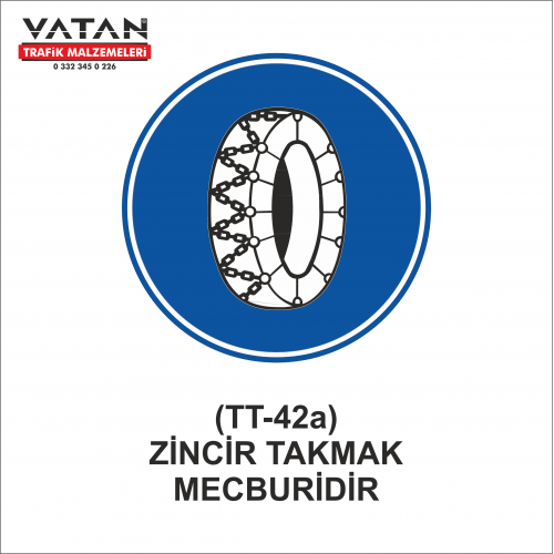 TT-42a ZİNCİR TAKMAK MECBURİDİR